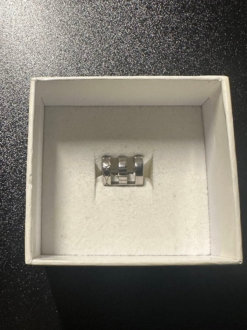 Maison Margiela 3連リング ピアス 片耳用