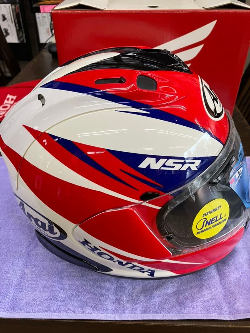 Arai RX-7X NSR30周年 Lサイズ フルフェイスヘルメット 数量限定