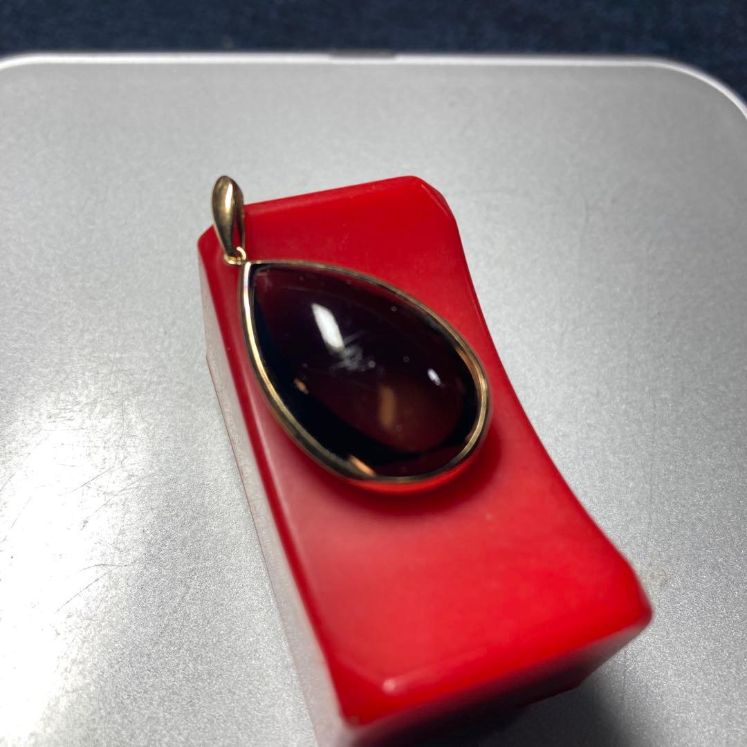 @(・●・)@…これもk18の18金の金具のペンダントトップです♪