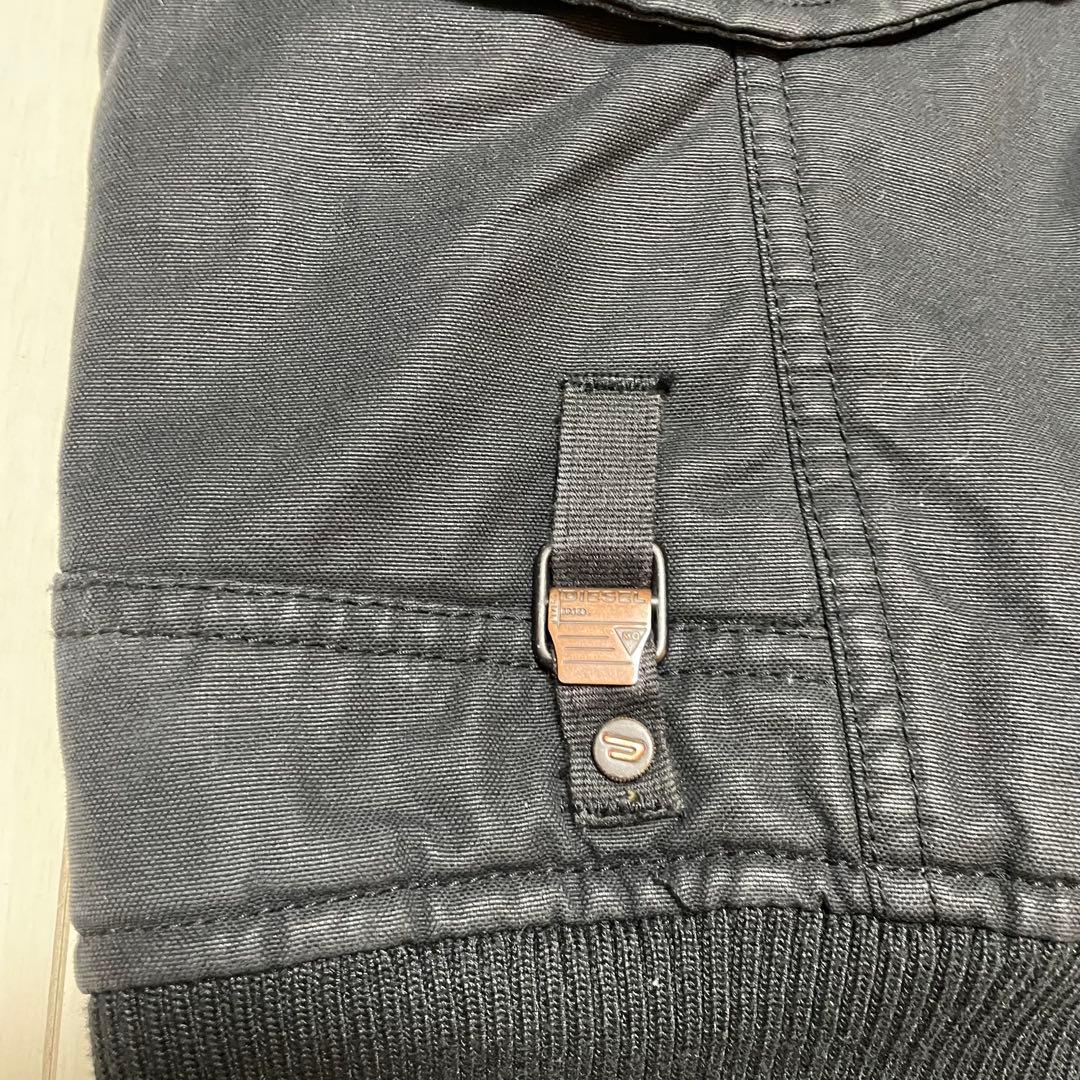 DIESELディーゼル N-2B ファー 平成 y2k フライトジャケット　短丈