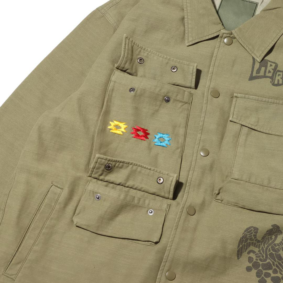 ジャケット・アウター Liberaiders GARMENT DYED MILITARY JACKET