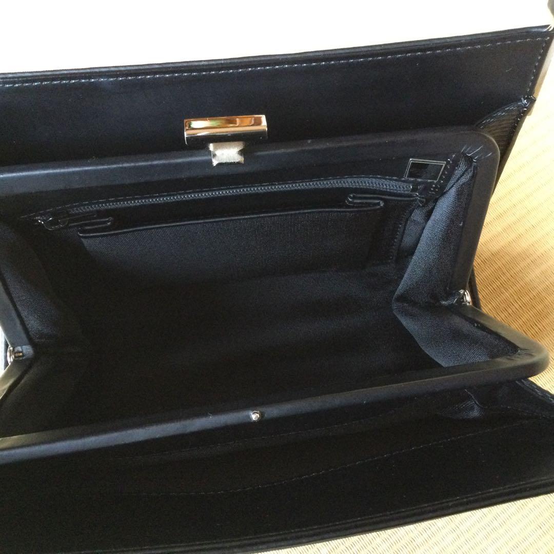 Guchimim　黒のハンドバッグ 箱付き