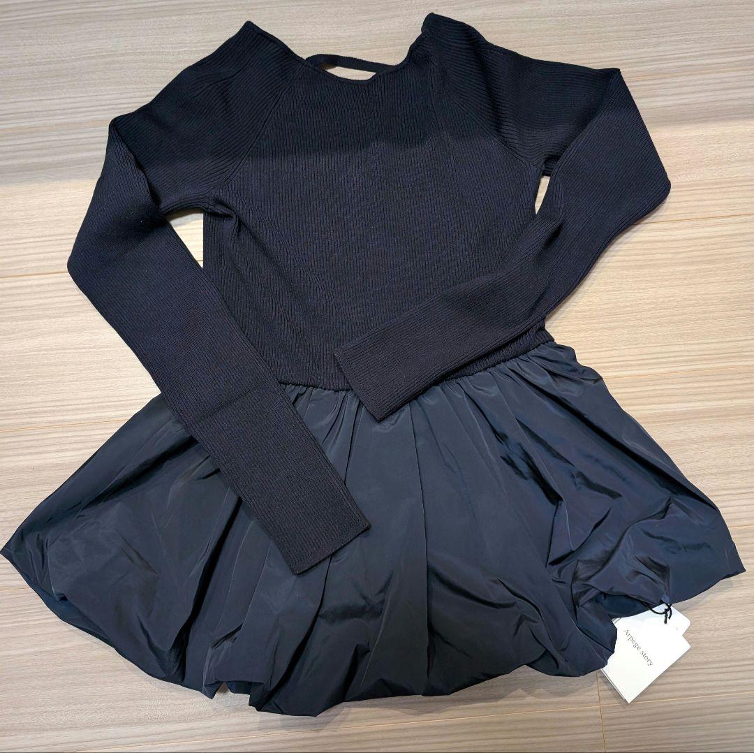 週末✩Arpege story 裾バルーンニット