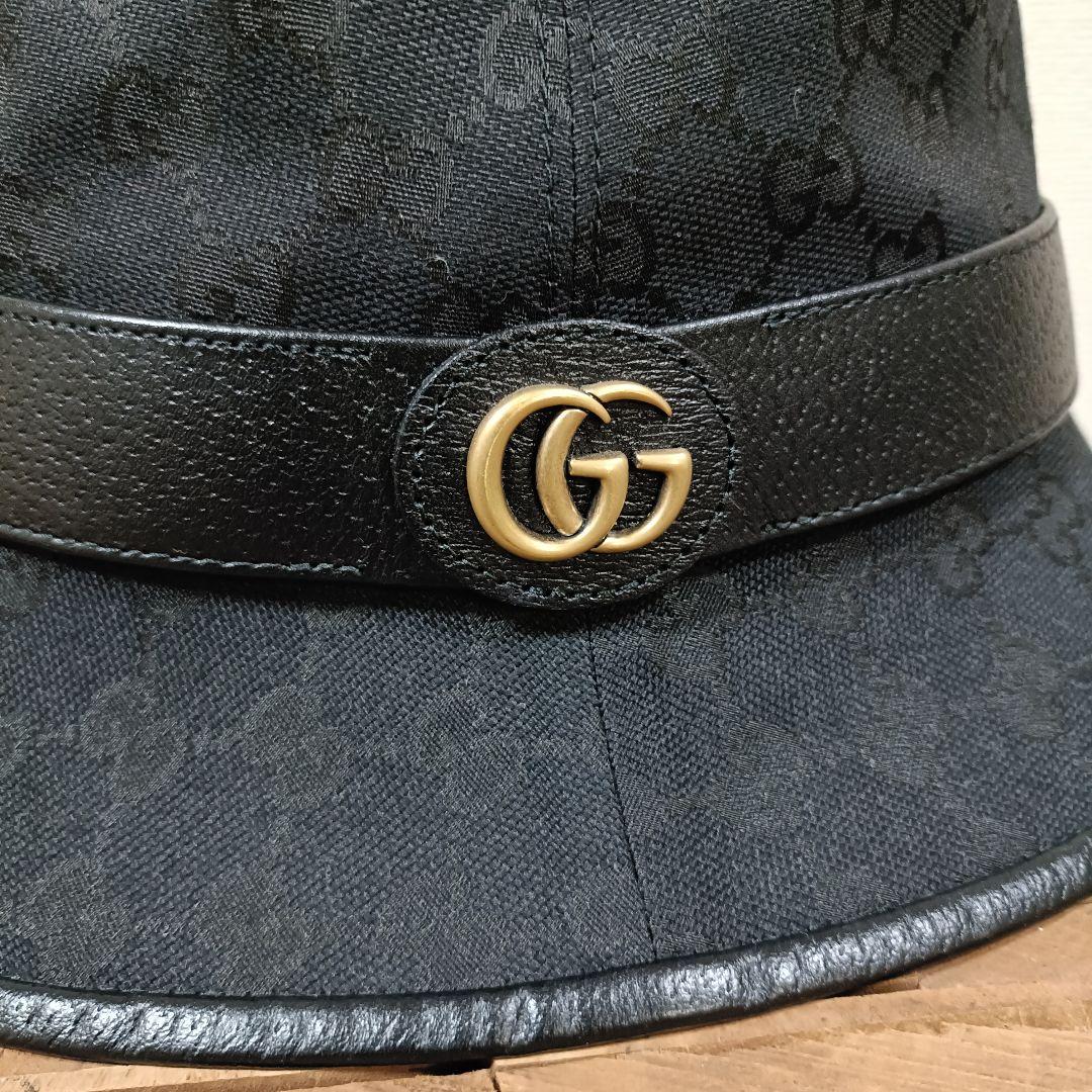 【美品】GUCCI バケットハット　Mサイズ