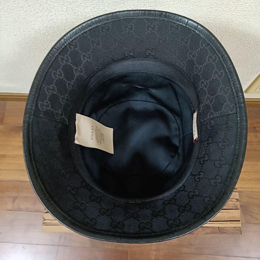 【美品】GUCCI バケットハット　Mサイズ