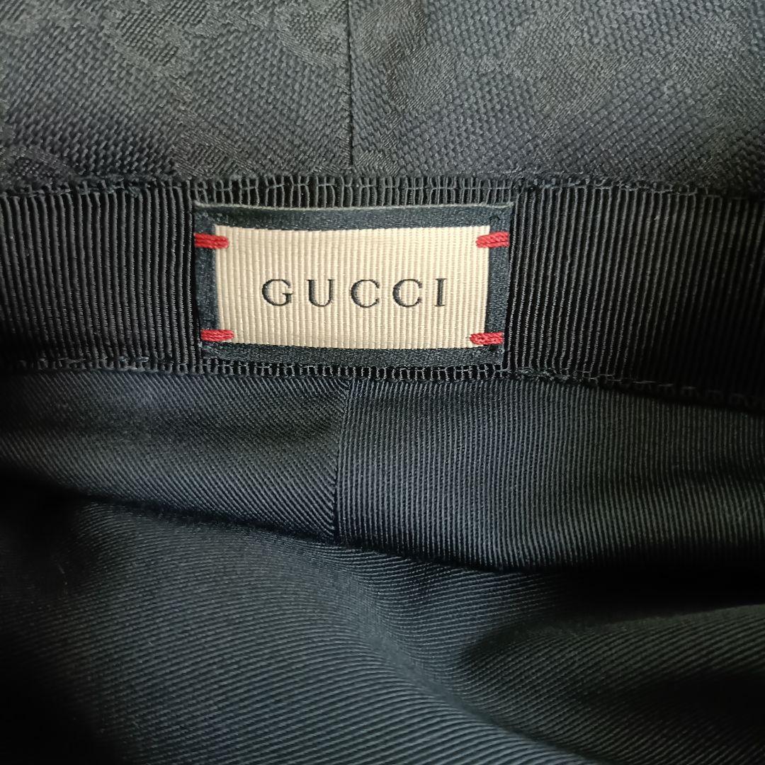 【美品】GUCCI バケットハット　Mサイズ