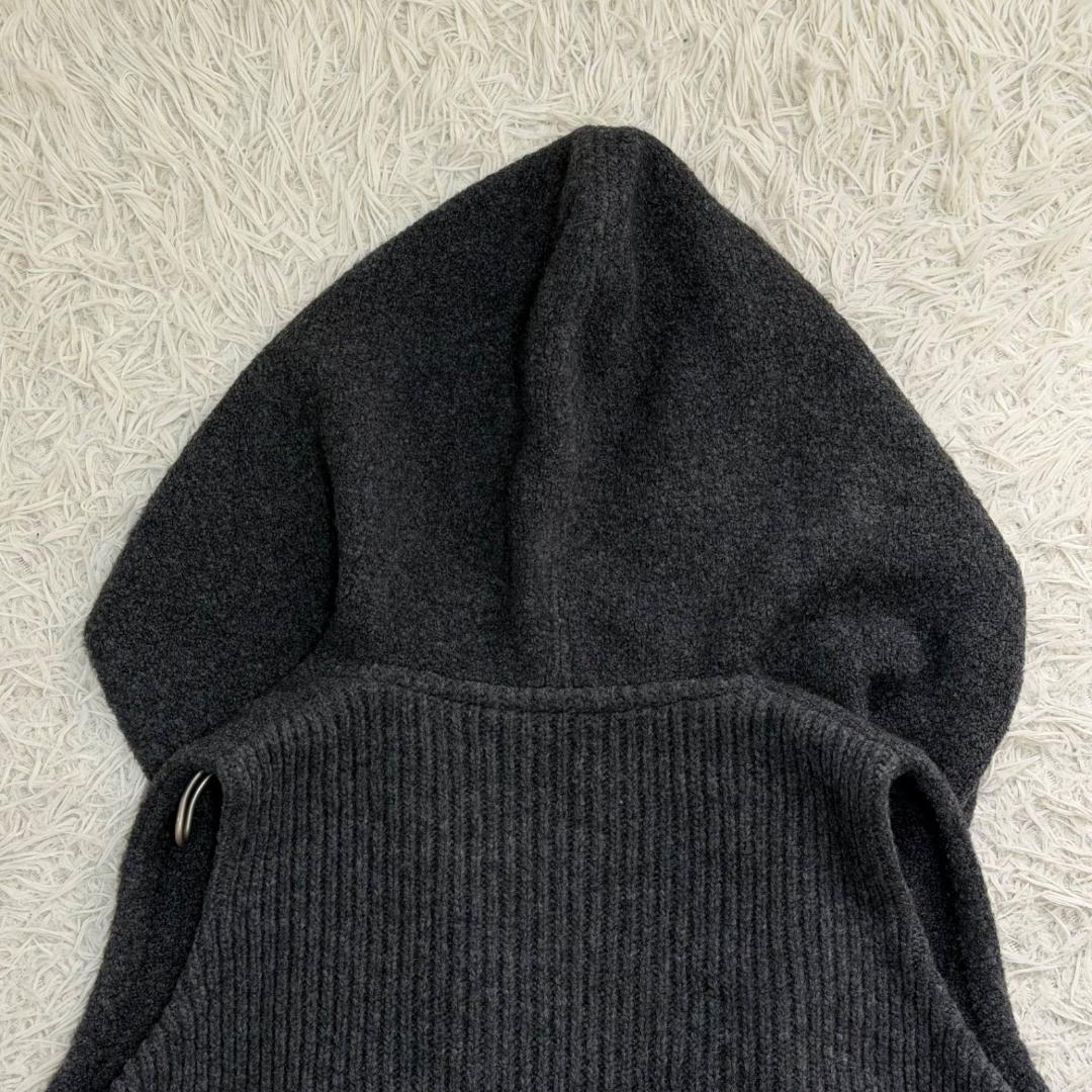 17109✨22年 フォクシー ニット ロングジレ カシミヤ混 ニュアージュ