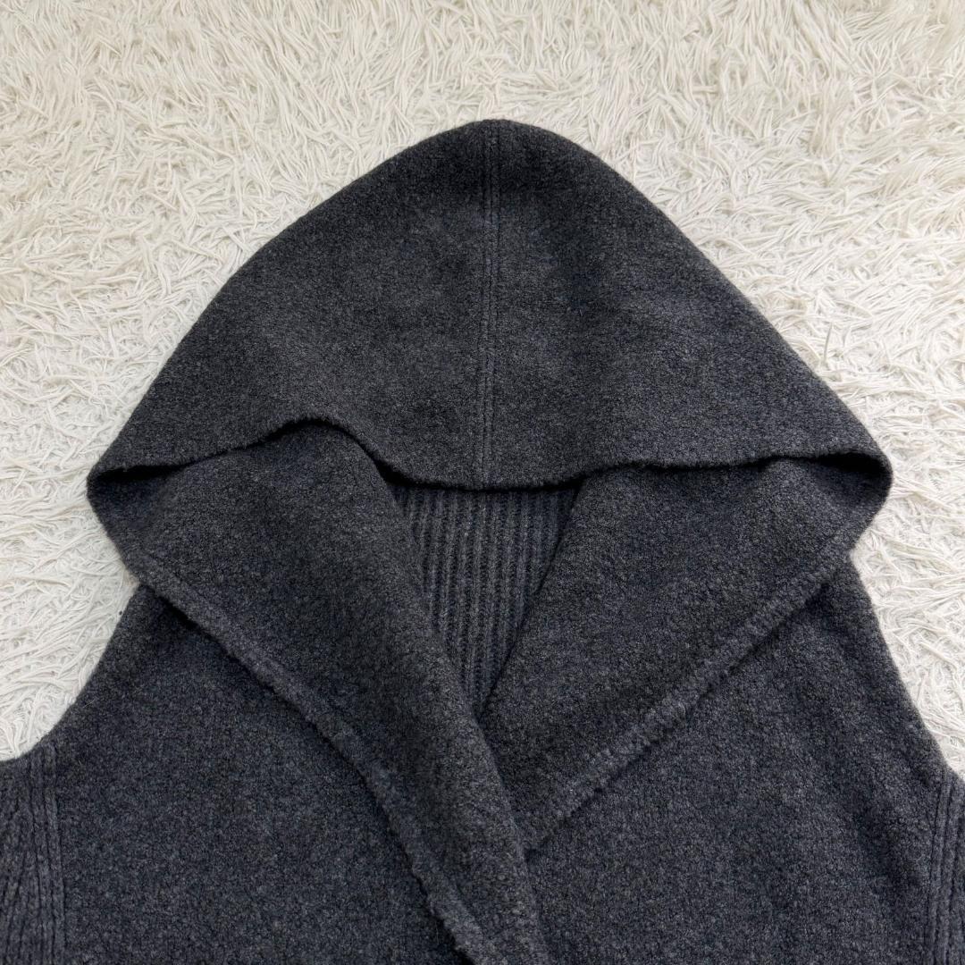 17109✨22年 フォクシー ニット ロングジレ カシミヤ混 ニュアージュ