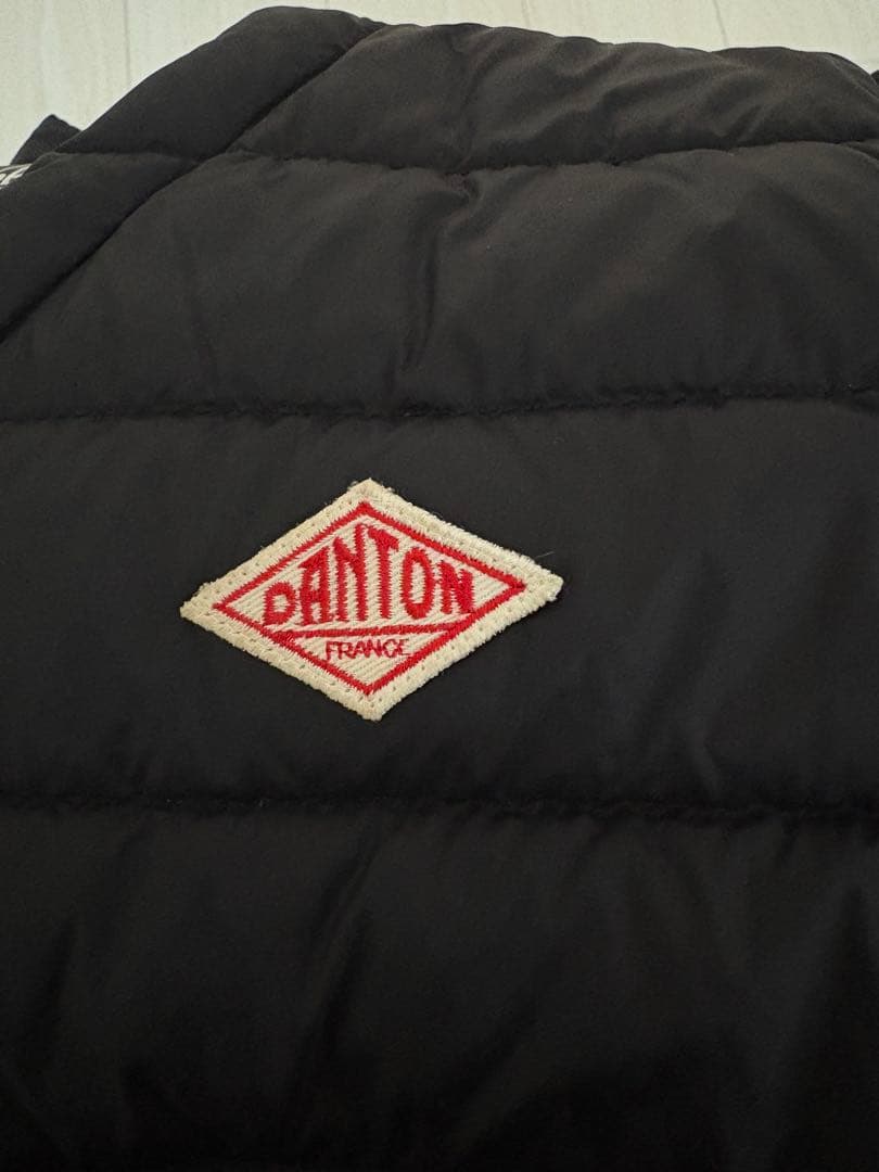 kochisa DANTON ブラック ダウンベスト 36