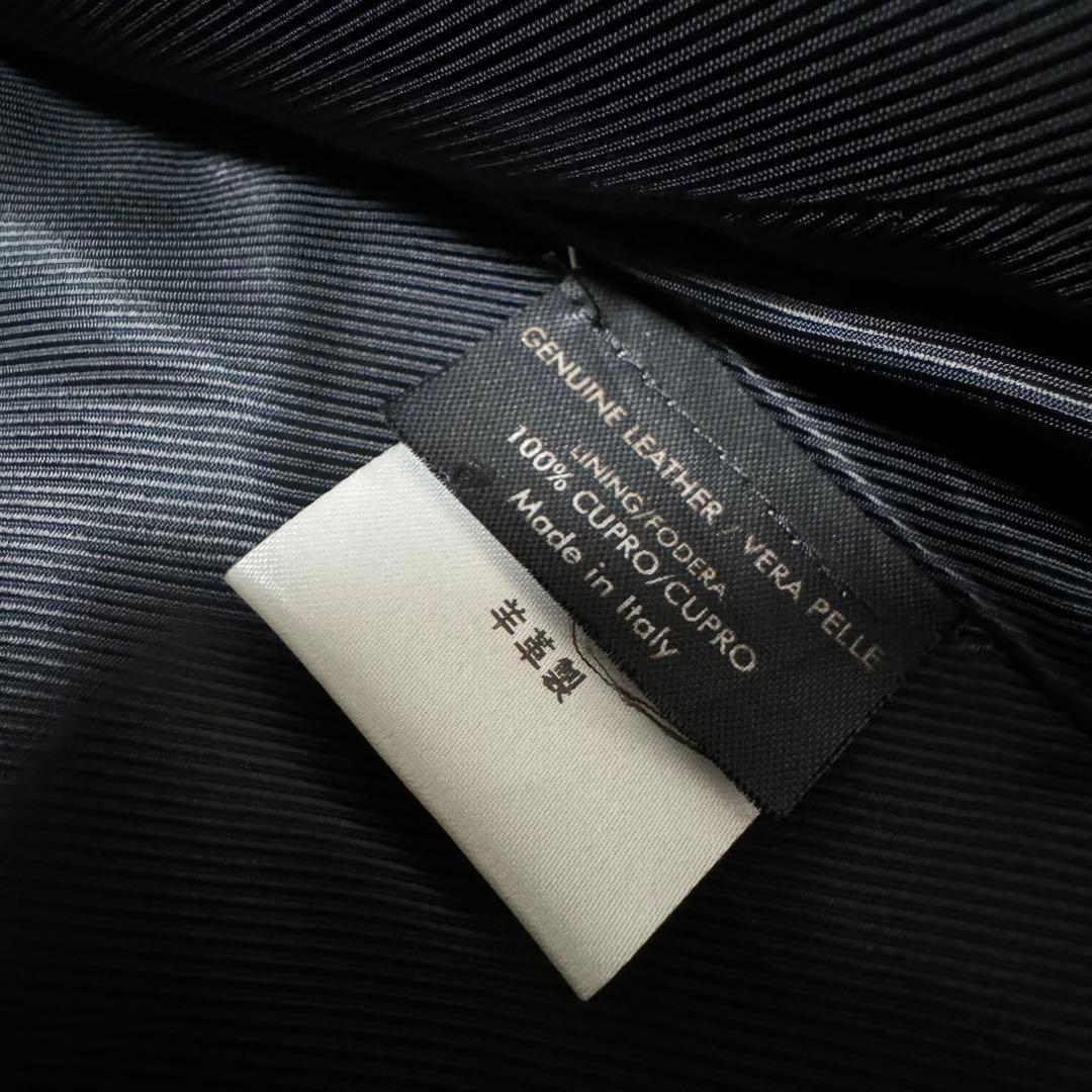 GUCCI グッチ レディース ジャケット スエード調 黒 38 ヴィンテージ