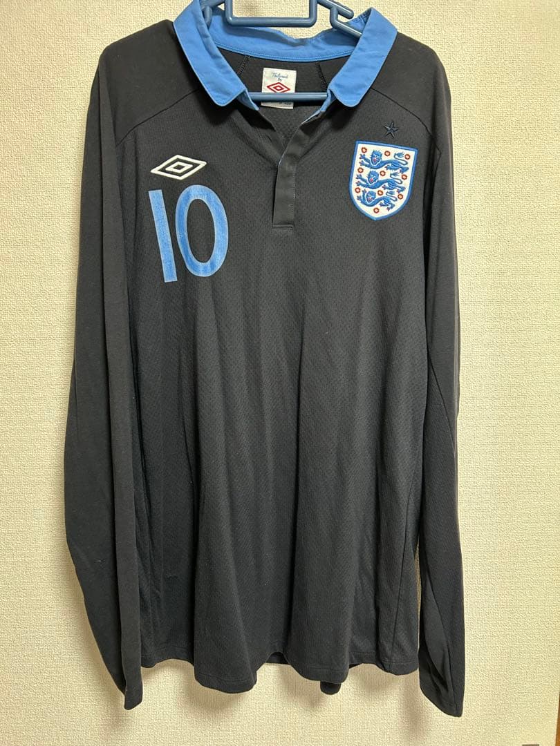 Umbro イングランド代表　長袖　ルーニー　XLサイズ(46)