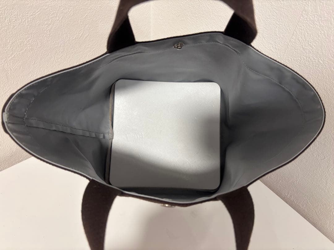 エルベシャプリエ 707C マスティック モカ　舟型トートM トートバッグ