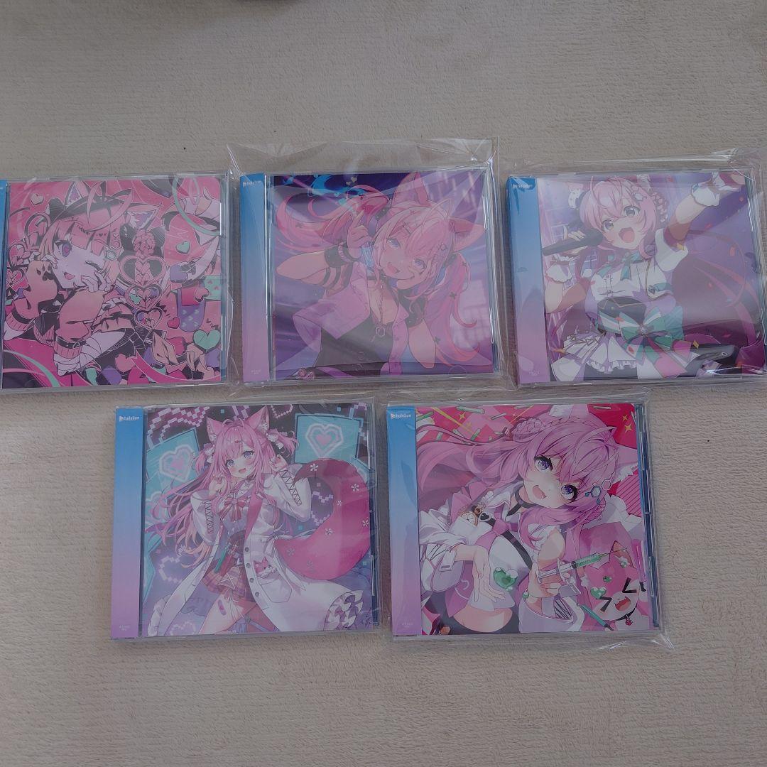 博衣こより1st Album FIRST STEP ランダムジャケットカード5種