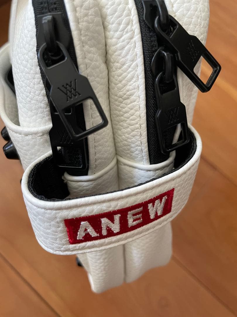 ✴︎新品未使用✴︎ANew スタッズ付きゴルフバッグ ホワイト