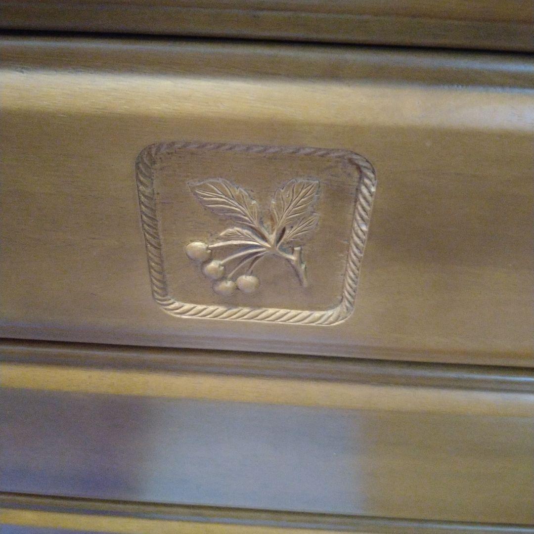 中村敬木工 ローチェスト 横幅約120cm コンビ 収納 タンス