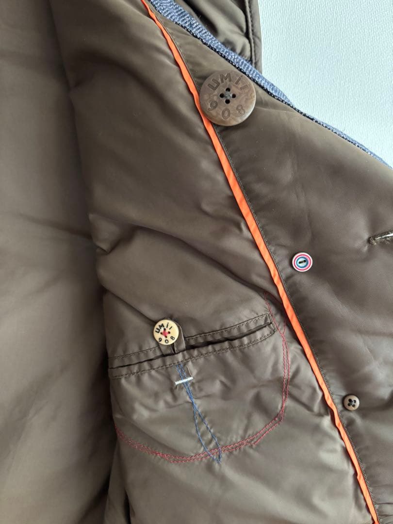 試着のみ極美品 Umii908 45rpm ナイロンダウンベスト 1