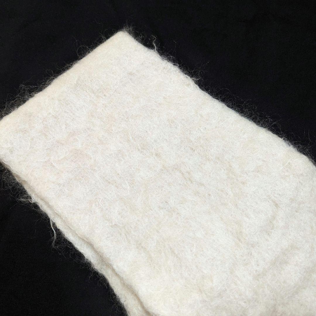 【美品】LOEWE ロエベ アナグラム モヘア マフラー