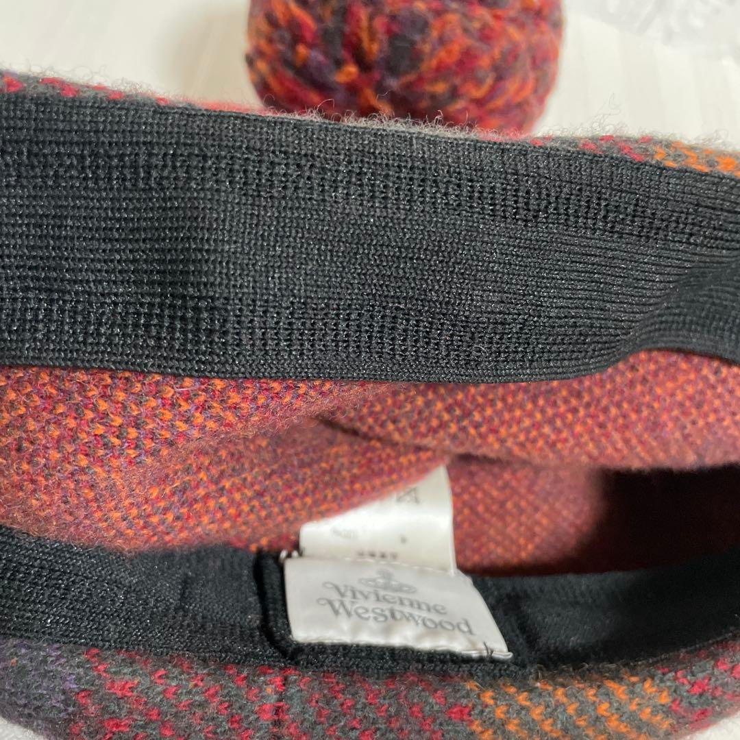 Vivienne Westwood ベレー帽 ボンボン オーブロゴ 日本製