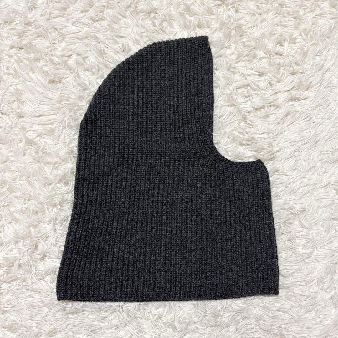 美品 A.P.C CAGOULE SACHA バラクラバ カシミヤウール グレー