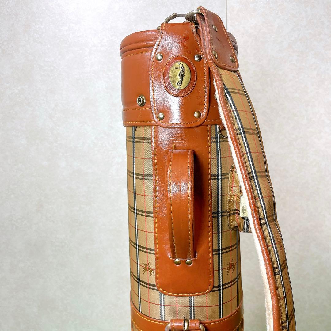 レア！BEVERLY HILLS キャディバッグ　ドット柄