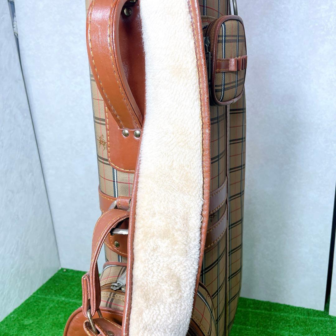 レア！BEVERLY HILLS キャディバッグ　ドット柄