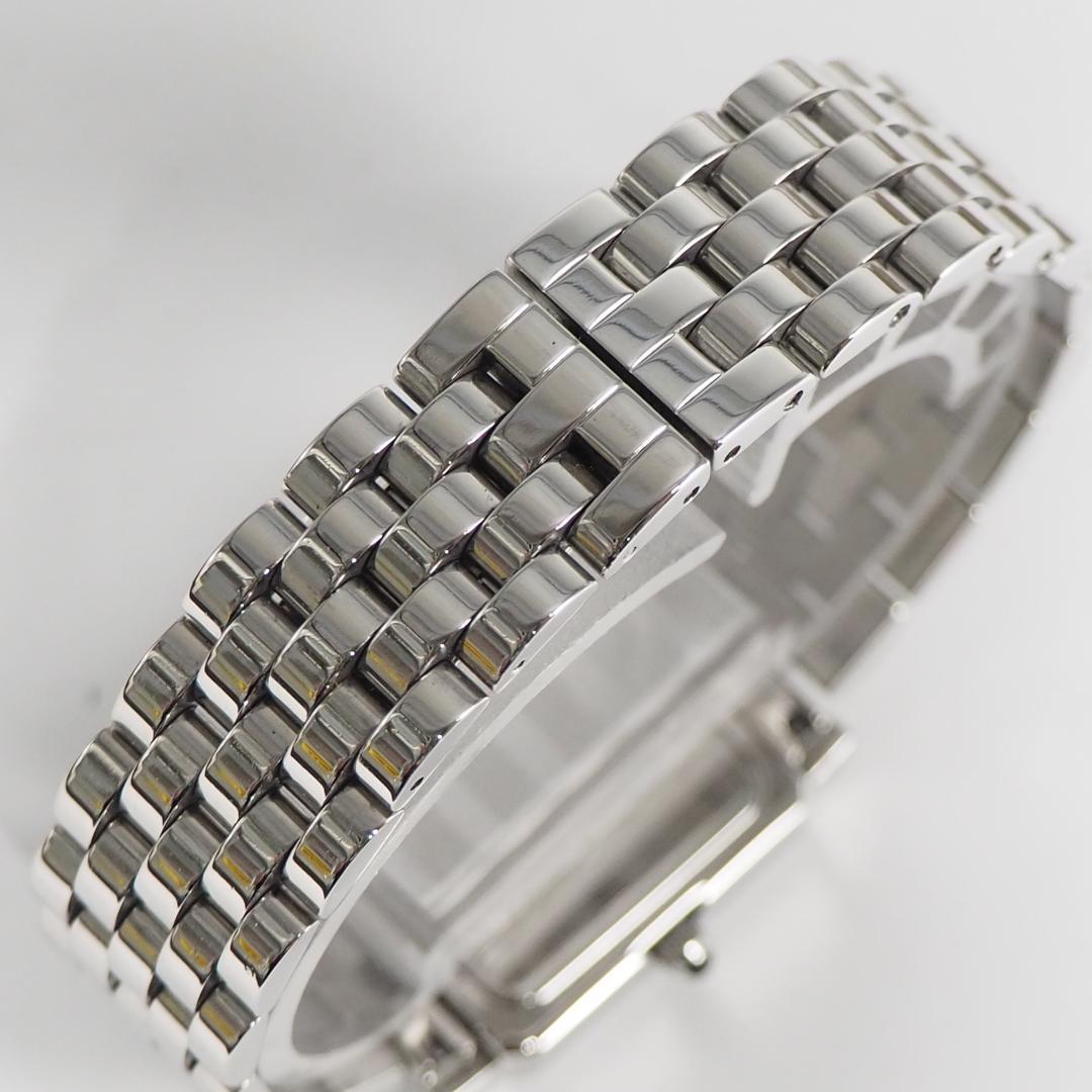 美品 ティファニー TIFFANY&CO クラシック スクエア 腕時計 H546