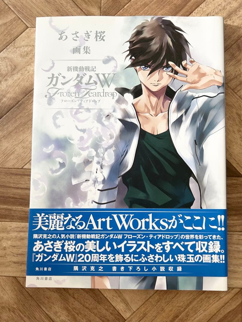 あさぎ桜 ガンダムW 画集 未使用美品 レア！フローズンティアドロップ