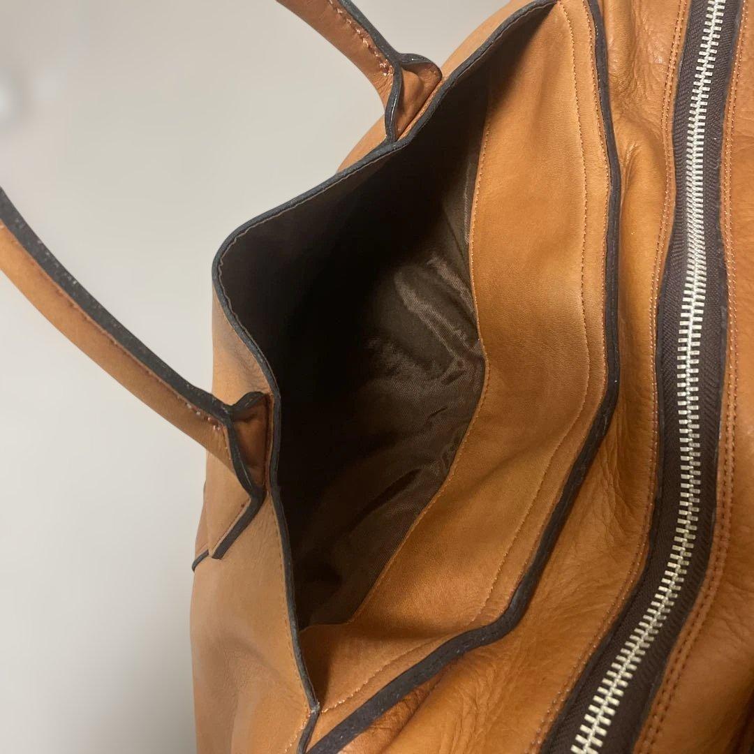 【美品】PORTER BARON 2WAY BOSTON BAG ブラウン