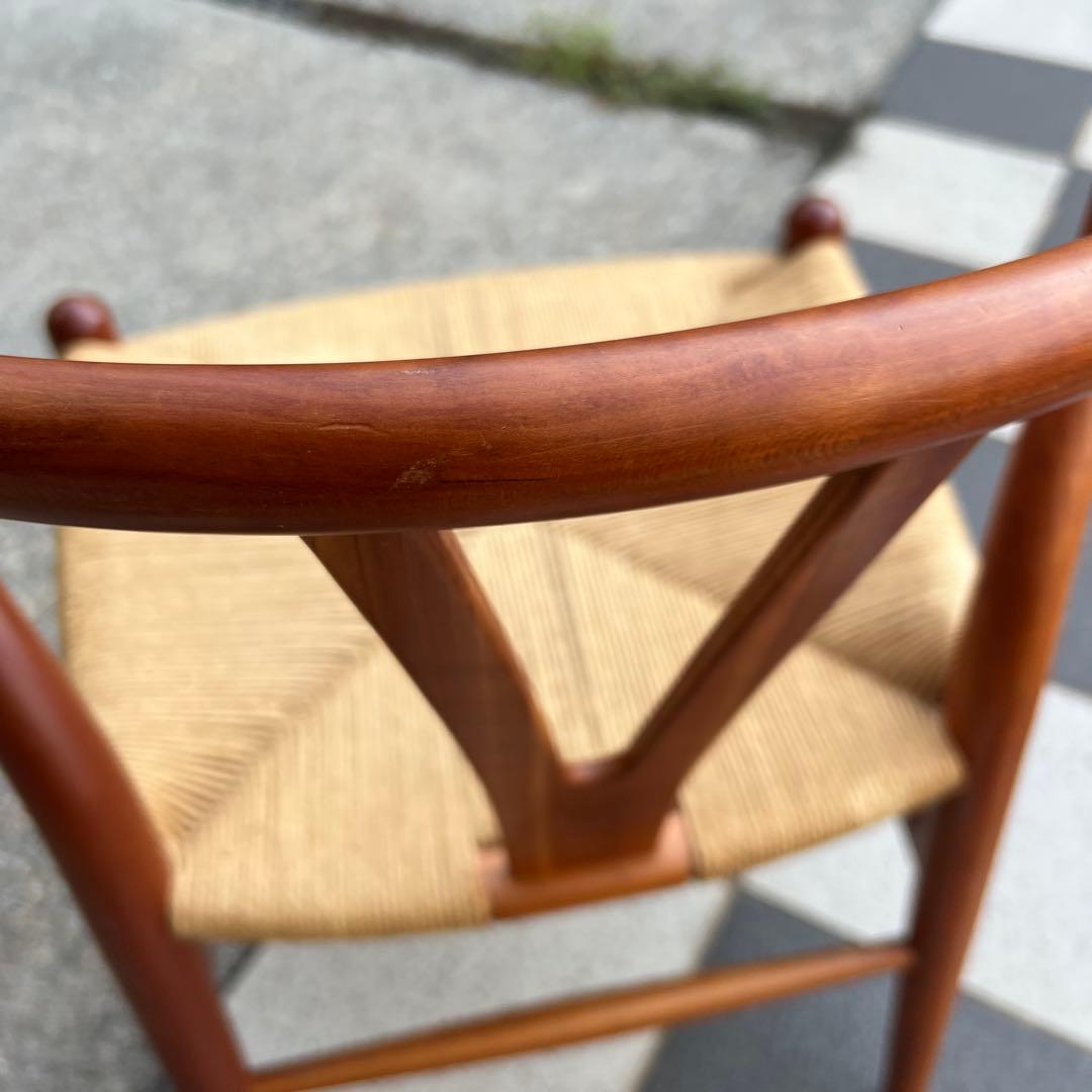 【正規品】カールハンセン　チェリー材のYチェア　CH24