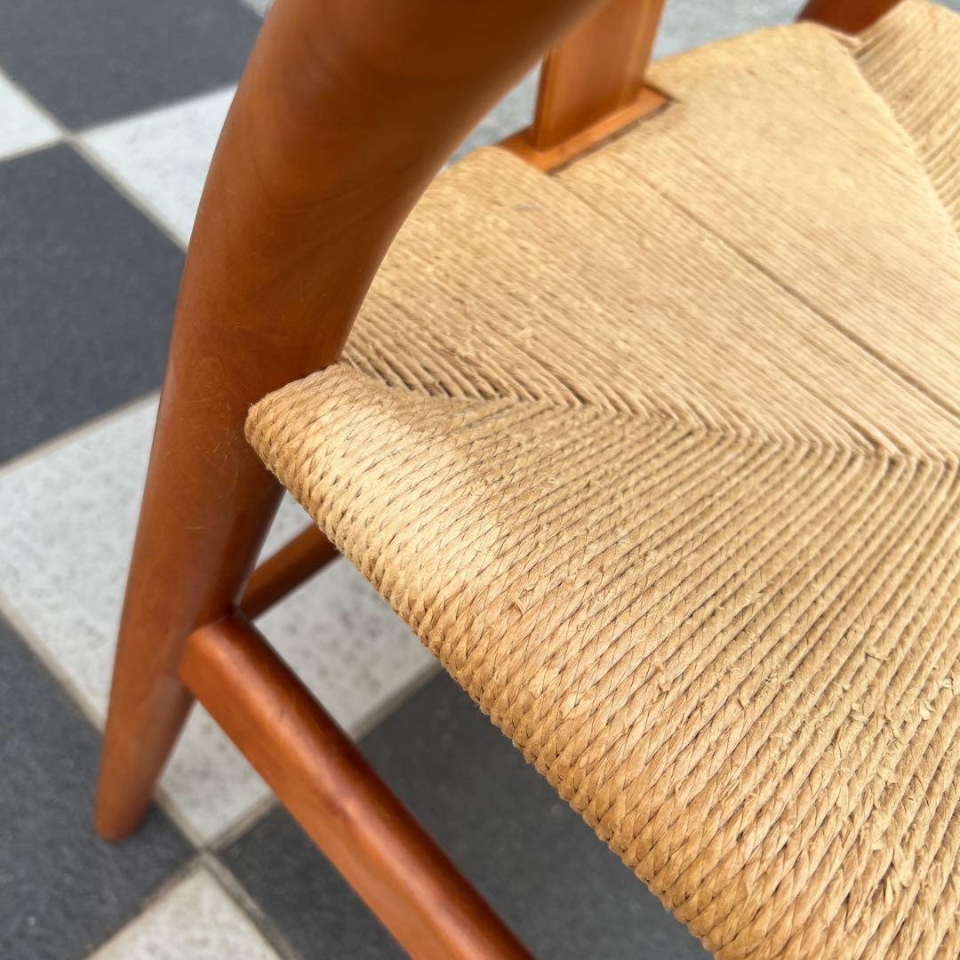 【正規品】カールハンセン　チェリー材のYチェア　CH24