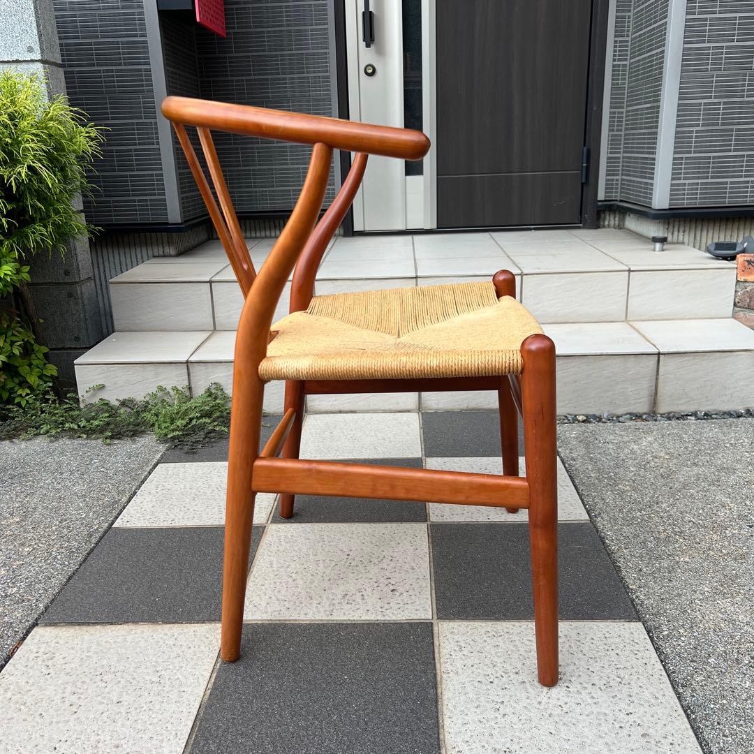 【正規品】カールハンセン　チェリー材のYチェア　CH24