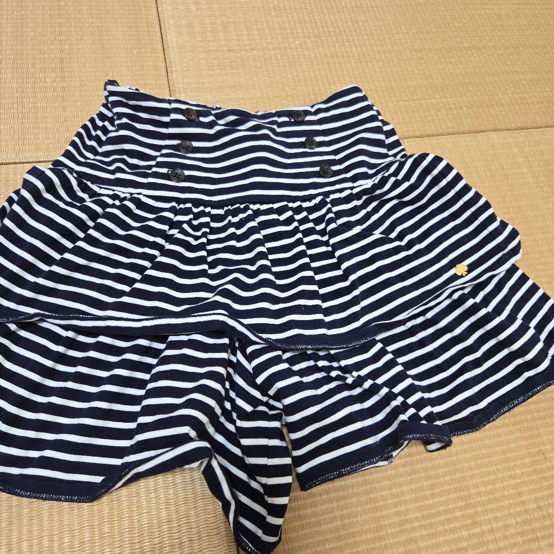 文豪さま　おまとめ4点　ストライプ フリル付きスカート