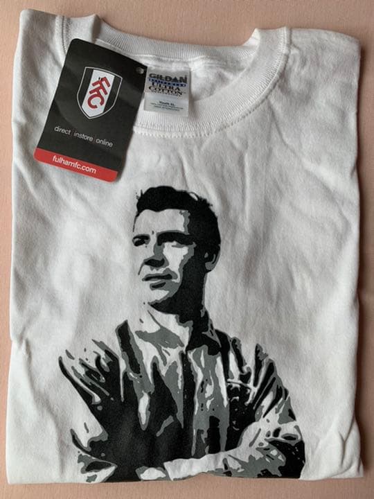 FulhamレジェンドJohnny Haynes(ジョニー・ヘインズ)Tシャツ