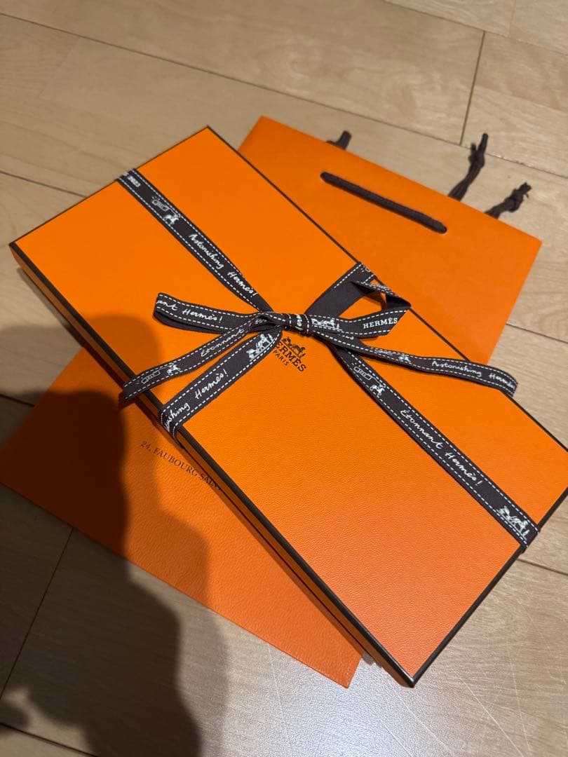 エルメス　カシミアマフラー