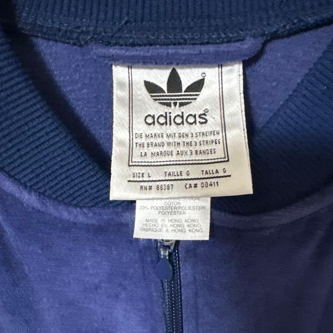 Adidas originals ベロアトラックジャケット