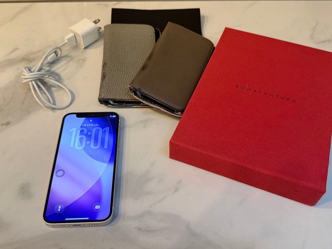 【iPhone12 mini(ホワイト) 256G】+おまけ付