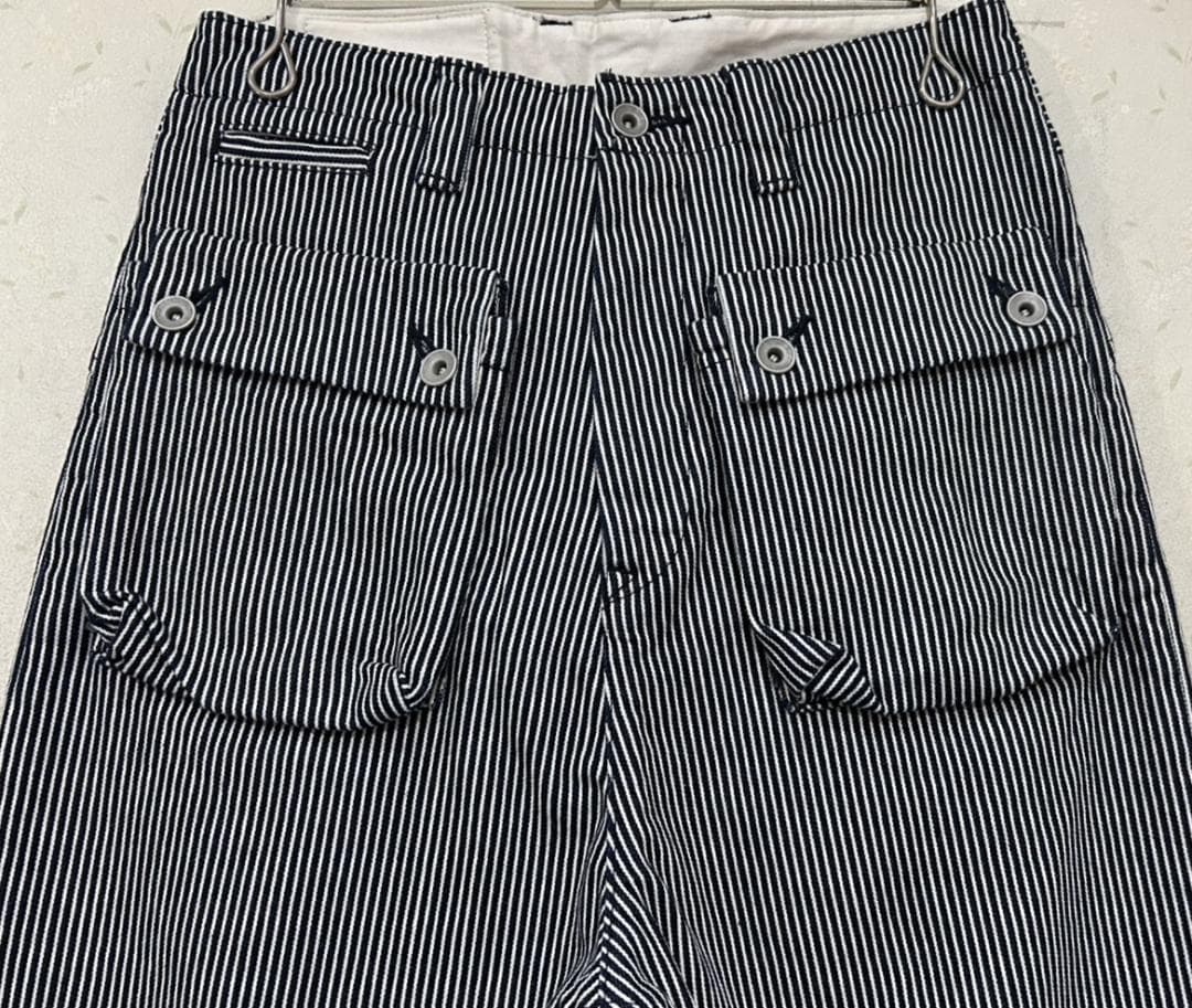 ＊ネイタルデザイン LotG55 ヒッコリー フラップ サルエルパンツ W28