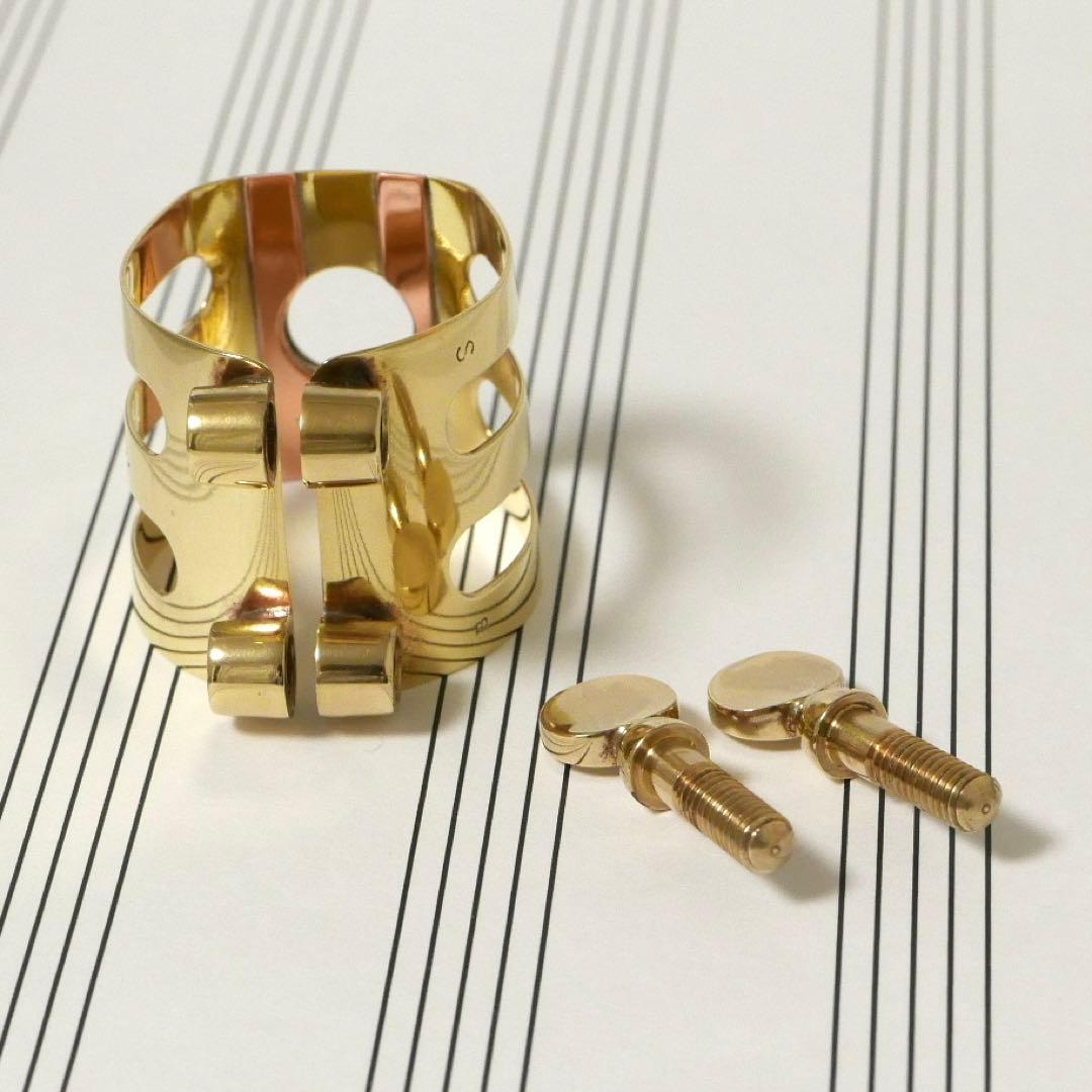 ウッドストーンWood Stone リガチャー アルトサックス Sサイズ BR