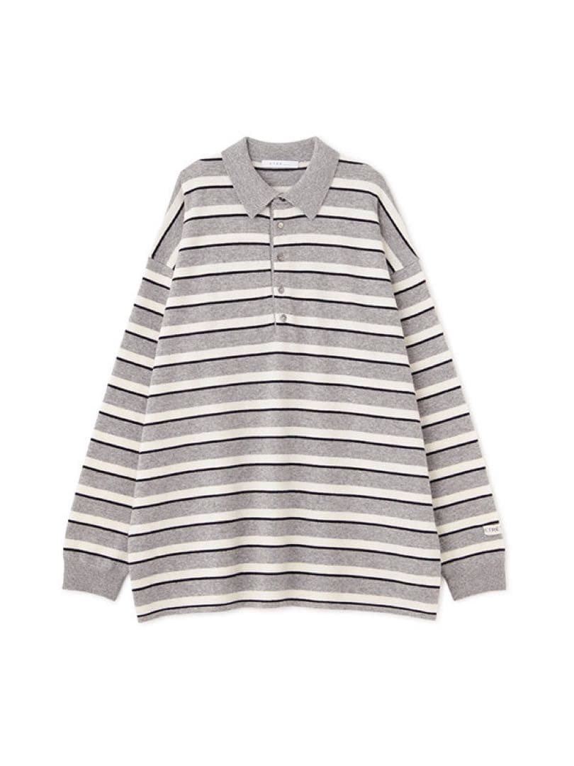 今季etretokyo マルチボーダーニットポロ　完売品