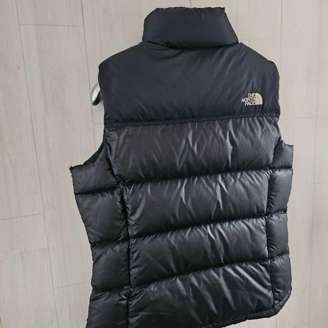 【希少】ノースフェイス ヌプシ ダウンベスト 700FP 黒 レディース L