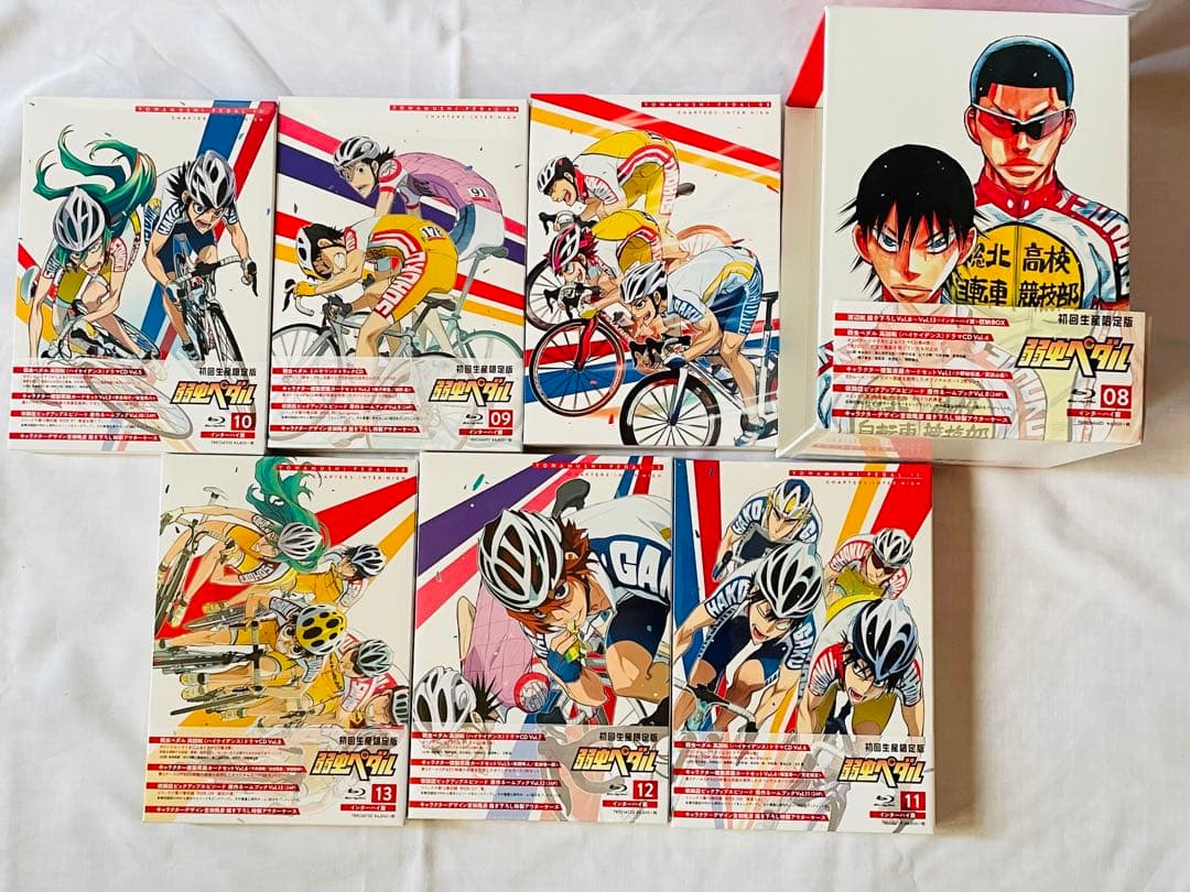 弱虫ペダル アニメ 1期 2期 全巻セット 非売品バッグ付き 劇場版 初回限定盤