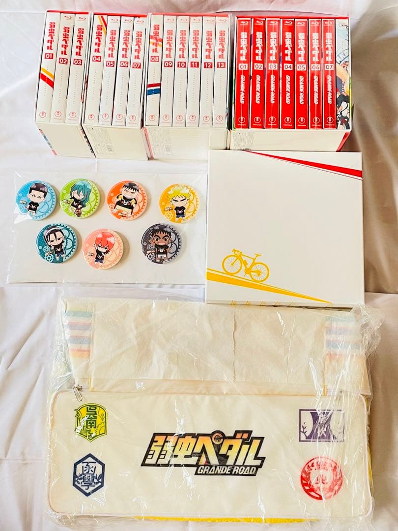 弱虫ペダル アニメ 1期 2期 全巻セット 非売品バッグ付き 劇場版 初回限定盤