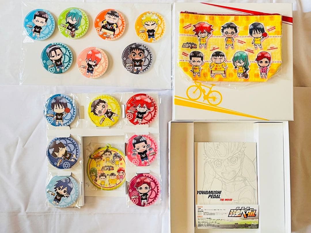 弱虫ペダル アニメ 1期 2期 全巻セット 非売品バッグ付き 劇場版 初回限定盤
