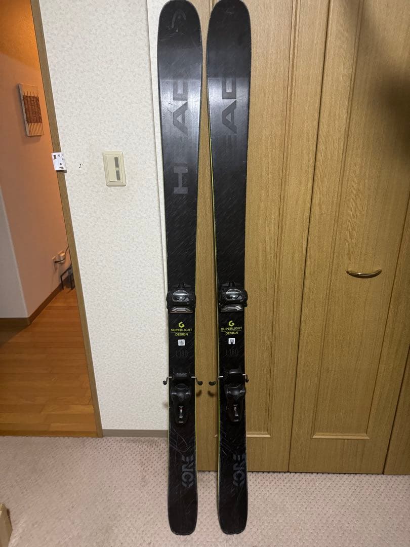 HEAD KORE 93 スキー 板　180cm 山スキー　パウダー