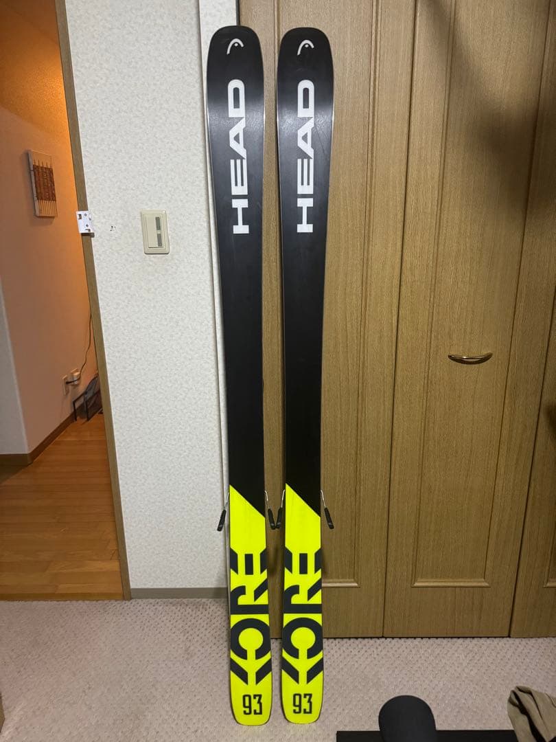 HEAD KORE 93 スキー 板　180cm 山スキー　パウダー