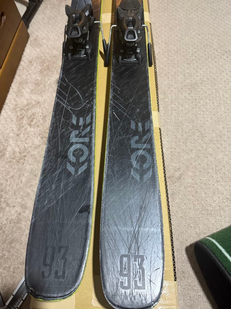 HEAD KORE 93 スキー 板　180cm 山スキー　パウダー