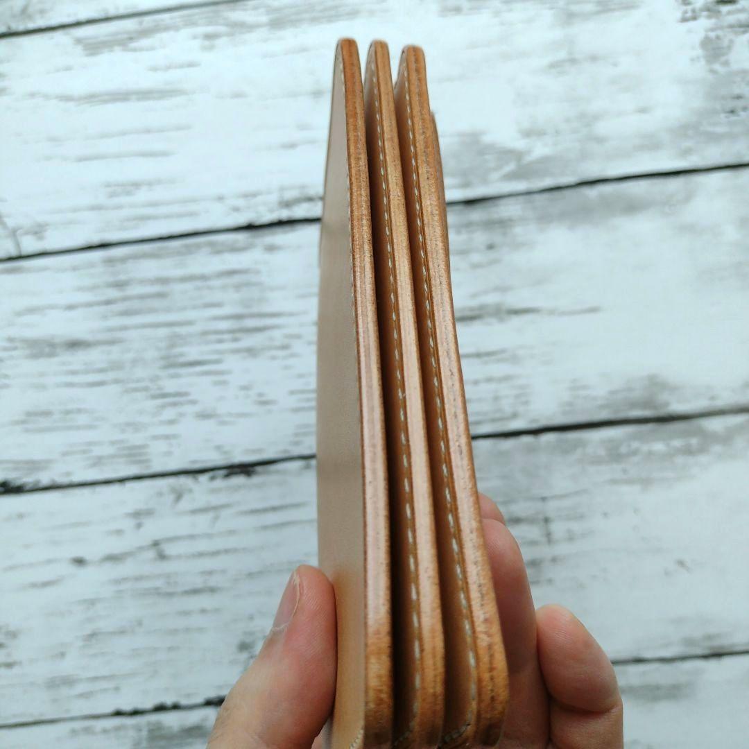 3層　ミドルトラッカー　ウォレット　イタリアンレザー