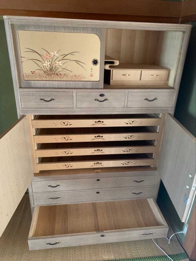 桐タンス 着物 和収納家具 美品