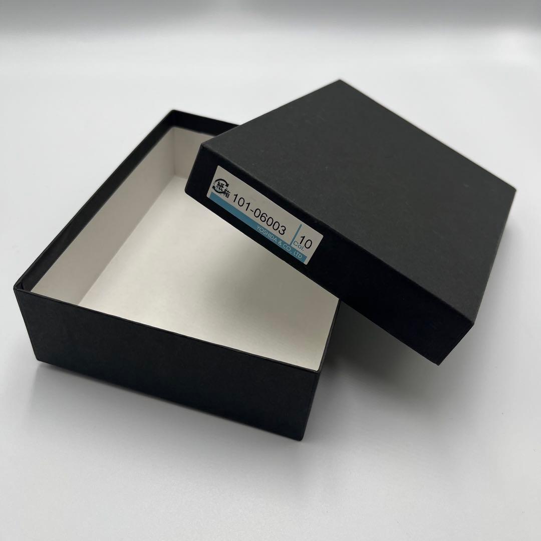 希少 美品 ポーター ソーク 二つ折り財布 コンパクトウォレット 黒 箱付き