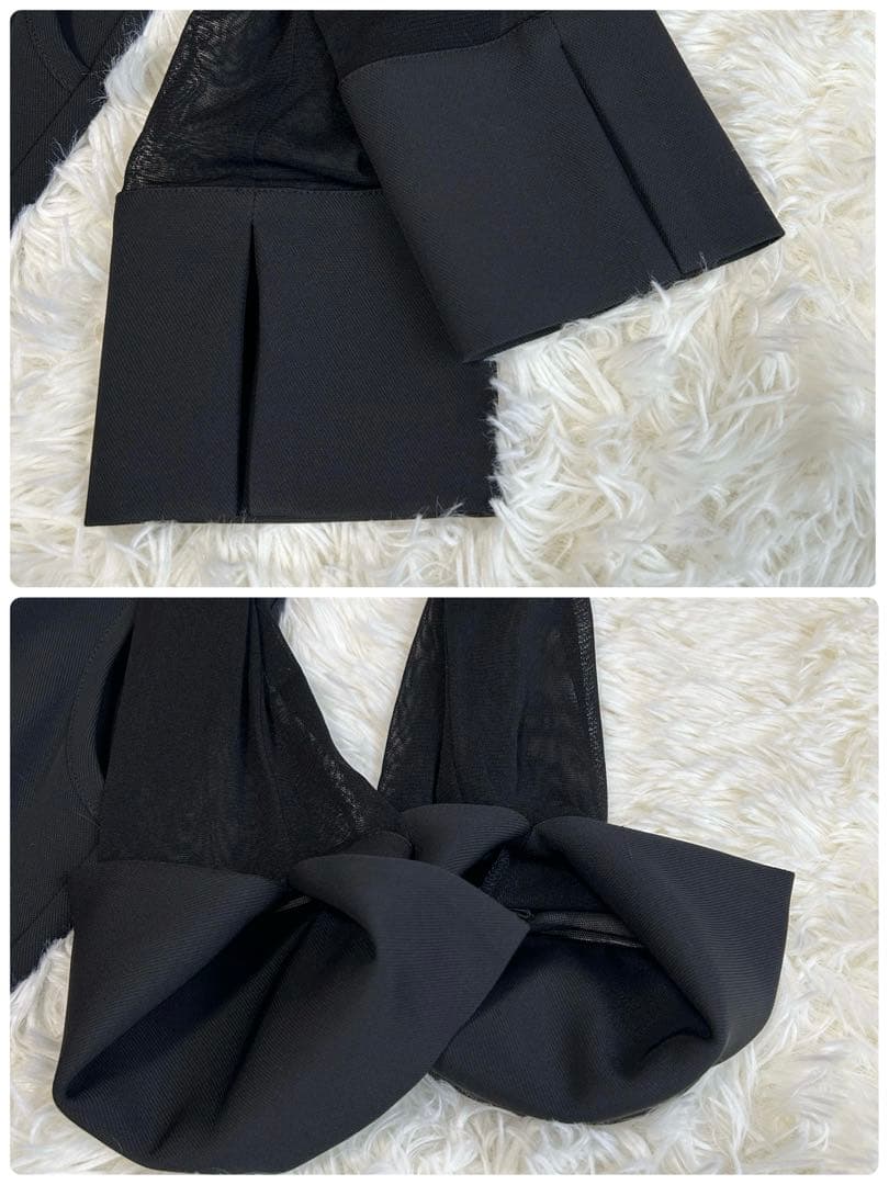 ✨美品✨近年 アンスリード シアーミックスワンピース 38